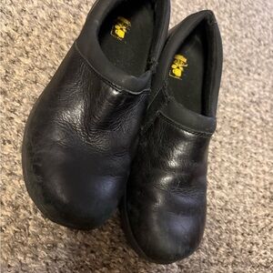 Keen Black Leather Women's Flats